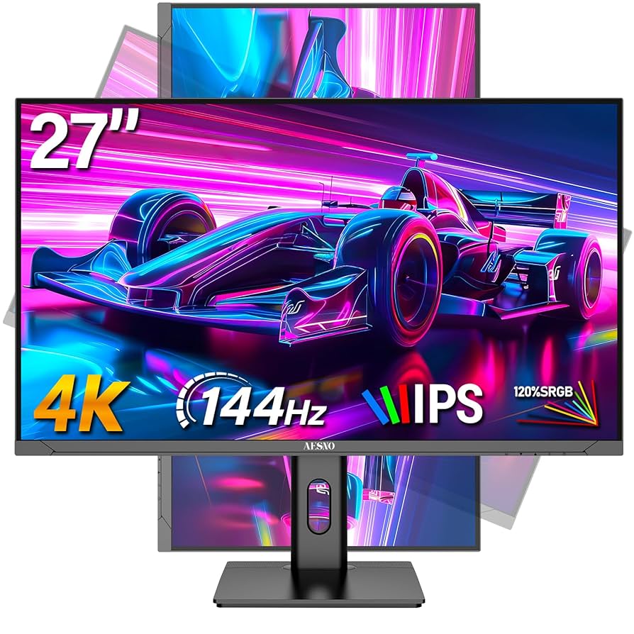 AESNO 165Hz 27インチゲーミングモニター　湾曲 Amazon.co.jp: AESNO ゲーミングモニター 27インチ 湾曲